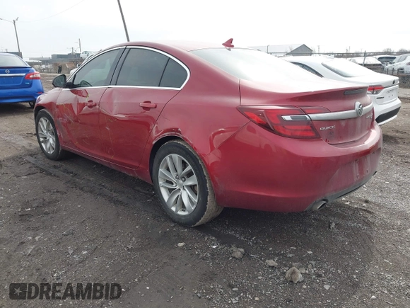 2014 Buick Regal with VIN 2G4GL5EX3E9206642, listed as a IAAI auction lot 41751689 with 127,865 mi miles and . Bid and sale history available at DreamBid. Image 3.