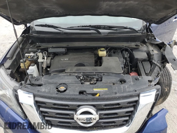 2019 Nissan Pathfinder S z VIN 5N1DR2MM8KC652376, wystawiony jako Copart lot #51892774 z przebiegiem 75 359 mil mil oraz Szkoda całkowita • Salvage title. Historia ofert i sprzedaży dostępna na DreamBid. Obrazek 13.