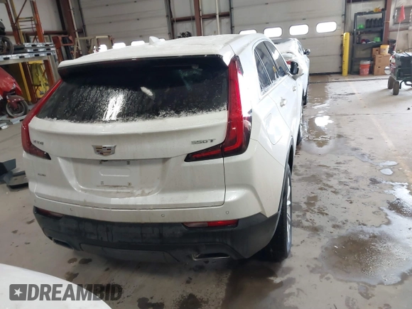 2022 Cadillac XT4 AWD Luxury with VIN 1GYFZBR45NF137676, listed as a IAAI auction lot 41614350 with 38,855 mi miles and . Bid and sale history available at carsss.com. Image 17.