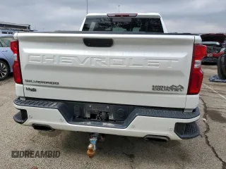 2019 Chevrolet Silverado 1500 High Country with VIN 1GCUYHEL5KZ119544, listed as a Copart auction lot 46828985 with 68,872 mi miles and Salvage Title. Bid and sale history available at carsss.com. Image 6.