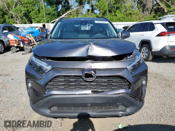 2022 Toyota RAV4 XLE Premium with VIN 2T3C1RFVXNC198804, listed as a Copart auction lot 52865365 with 50,677 mi miles and Non repairable. Bid and sale history available at DreamBid. Image 5.