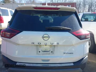 2022 Nissan Rogue SV with VIN 5N1BT3BB3NC707269, listed as a IAAI auction lot 41749667 with 22,477 mi miles. Bid and sale history available at carsss.com. Image 16.