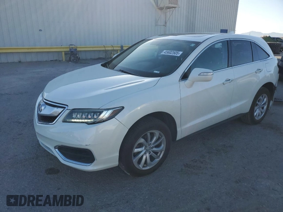 2017 Acura RDX w/Technology Pkg with VIN 5J8TB4H52HL035567, listed as a Copart auction lot 45602505 with 176,573 mi miles and Salvage Title. Bid and sale history available at carsss.com. Image 1.