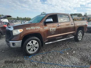 2017 Toyota Tundra Platinum with VIN 5TFAW5F19HX621076, listed as a Copart auction lot 74115314 with 135,844 mi miles and Non repairable. Bid and sale history available at DreamBid. Image 1.