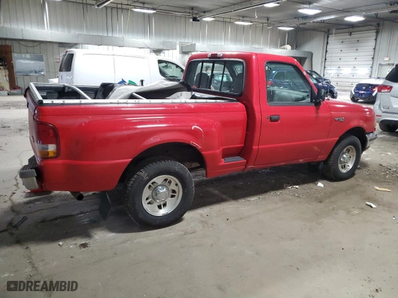 1997 Ford Ranger XLT with VIN 1FTCR10A1VPB21104, listed as a Copart auction lot 49108235 with 212,017 mi miles and Clean Title. Bid and sale history available at carsss.com. Image 3.