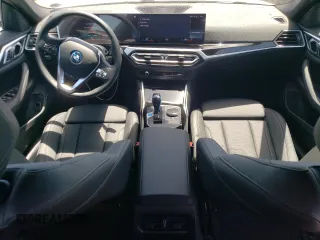 2023 BMW i4 eDrive35 with VIN WBY43AW07PFP64892, listed as a Copart auction lot 55696614 with 3,491 mi miles and Salvage Title. Bid and sale history available at carsss.com. Image 8.