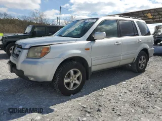 2007 Honda Pilot EX-L with VIN 5FNYF18517B009082, listed as a Copart auction lot 46277405 with 133,530 mi miles and Salvage Title. Bid and sale history available at carsss.com. Image 1.