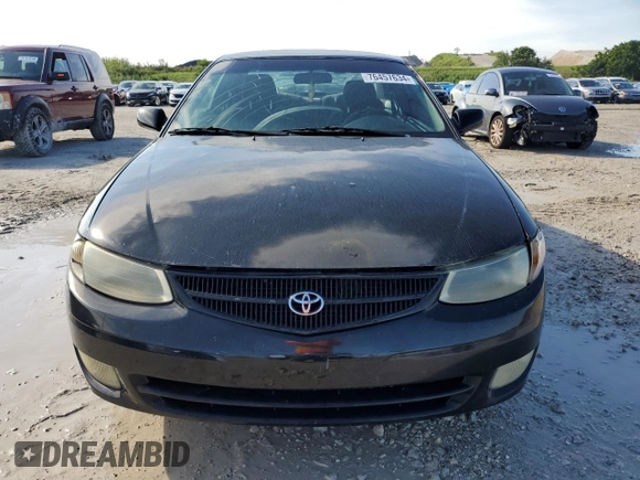 2000 Toyota Solara SE with VIN 2T1CF22P7YC263427, listed as a Copart auction lot 76457634 with Not Provided miles and Salvage Title. Bid and sale history available at DreamBid. Image 5.