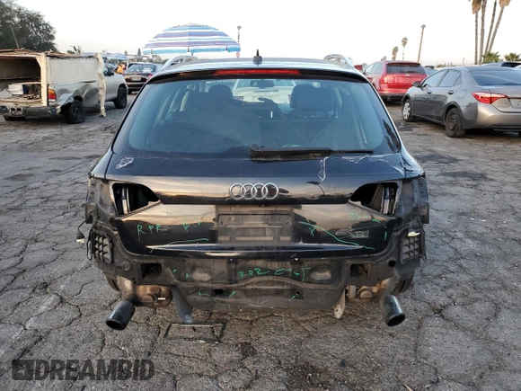 2013 Audi allroad Premium Plus with VIN WA1UFAFL7DA069205, listed as a Copart auction lot 80412114 with 124,776 mi miles and Salvage Title. Bid and sale history available at carsss.com. Image 6.