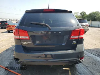 2017 Dodge Journey GT with VIN 3C4PDCEG3HT625758, listed as a Copart auction lot 62083695 with 128,439 mi miles and Salvage title. Bid and sale history available at DreamBid. Image 6.