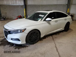 2019 Honda Accord Touring with VIN 1HGCV2F93KA005692, listed as a Copart auction lot 55985265 with 93,414 mi miles and Salvage title. Bid and sale history available at DreamBid. Image 1.