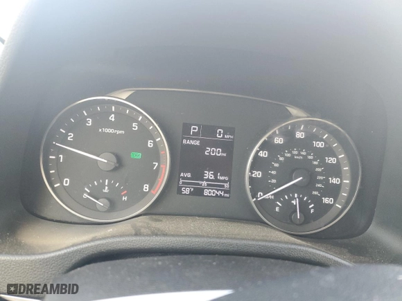 2018 Hyundai Elantra SE with VIN 5NPD74LF8JH351800, listed as a Copart auction lot 51924545 with 80,044 mi miles and Salvage Title. Bid and sale history available at carsss.com. Image 9.