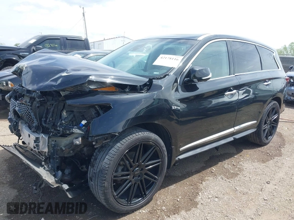 2019 Infiniti QX60 Luxe with VIN 5N1DL0MM3KC534242, listed as a IAAI auction lot 42178116 with 71,290 mi miles and . Bid and sale history available at DreamBid. Image 17.