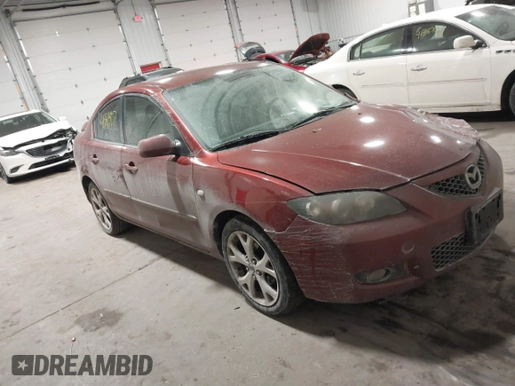 2008 Mazda Mazda3 i Touring Value with VIN JM1BK32F881176435, listed as a IAAI auction lot 41386907 with 156,763 mi miles. Bid and sale history available at carsss.com. Image 1.