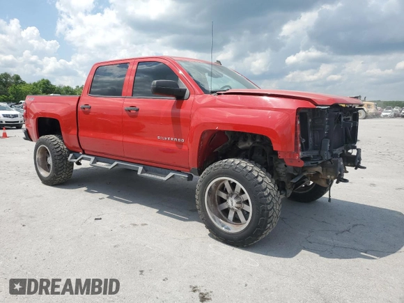 2014 Chevrolet Silverado 1500 LT with VIN 3GCUKREC9EG239715, listed as a Copart auction lot 55322815 with 80,122 mi miles and Salvage Title. Bid and sale history available at DreamBid. Image 4.