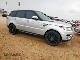 2016 Land Rover Range Rover Sport HSE with VIN SALWR2VF8GA543828, listed as a Copart auction lot 63114525 with 105,303 mi miles and Clean title. Bid and sale history available at DreamBid. Image 4.