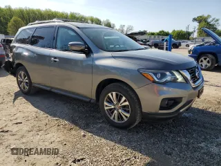 2018 Nissan Pathfinder SV z VIN 5N1DR2MM7JC673380, wystawiony jako Copart lot #52621935 z przebiegiem 101 334 mil mil oraz Szkoda całkowita • Salvage title. Historia ofert i sprzedaży dostępna na DreamBid. Obrazek 4.
