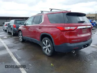 2018 Chevrolet Traverse LT Leather with VIN 1GNEVHKWXJJ186348, listed as a IAAI auction lot 41809269 with 134,861 mi miles. Bid and sale history available at carsss.com. Image 3.