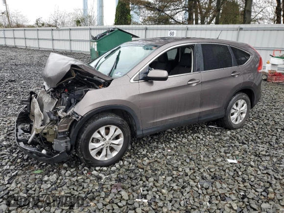 2014 Honda CR-V EX with VIN 2HKRM4H55EH668809, listed as a Copart auction lot 52352685 with 96,409 mi miles and Salvage Title. Bid and sale history available at carsss.com. Image 1.