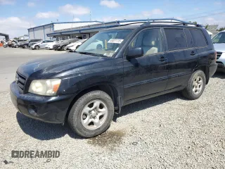 2005 Toyota Highlander with VIN JTEGD21A150128238, listed as a Copart auction lot 65831115 with 179,633 mi miles and Clean title. Bid and sale history available at DreamBid. Image 1.