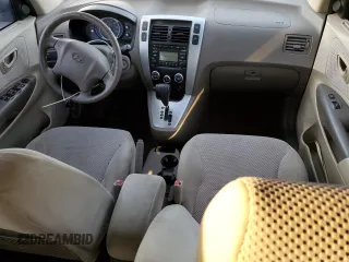 2008 Hyundai Tucson SE with VIN KM8JN12D28U895860, listed as a Copart auction lot 75031204 with 59,376 mi miles and Non Repairable. Bid and sale history available at carsss.com. Image 8.