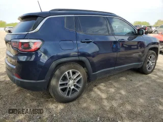 2018 Jeep Compass Latitude with VIN 3C4NJCBB4JT408010, listed as a Copart auction lot 48127335 with 105,866 mi miles and Salvage Title. Bid and sale history available at DreamBid. Image 3.