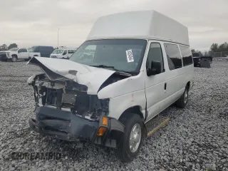 2014 Ford Econoline Cargo Commercial with VIN 1FTNE1EL0EDA86524, listed as a Copart auction lot 84254944 with 82,593 mi miles and Salvage Title. Bid and sale history available at carsss.com. Image 2.