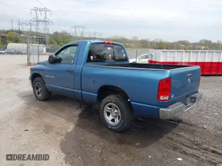 2005 Dodge Ram 1500 SLT with VIN 1D7HA16N85J648864, listed as a IAAI auction lot 42037658 with 154,542 mi miles. Bid and sale history available at carsss.com. Image 3.