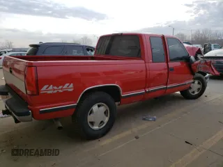 1997 Chevrolet Silverado 1500 with VIN 2GCEK19R4V1250361, listed as a Copart auction lot 48798925 with 90,193 mi miles and Salvage Title. Bid and sale history available at DreamBid. Image 3.