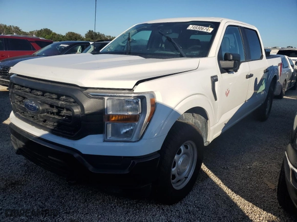 2022 Ford F-150 XL with VIN 1FTEW1EB2NKE66674, listed as a Copart auction lot 74930674 with 0 mi miles and Non Repairable. Bid and sale history available at carsss.com. Image 1.