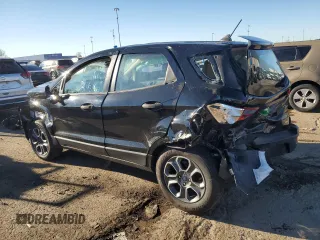 2020 Ford EcoSport S with VIN MAJ3S2FE4LC334160, listed as a Copart auction lot 50322655 with 97,556 mi miles and Non Repairable. Bid and sale history available at carsss.com. Image 2.