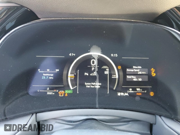 2024 Lexus TX 500h F Sport Premium with VIN 5TDABAB66RS006532, listed as a Copart auction lot 48316765 with 3,337 mi miles and Salvage title. Bid and sale history available at DreamBid. Image 9.