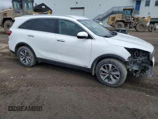 2019 Kia Sorento EX z VIN 5XYPHDA54KG606987, wystawiony jako Copart lot #53133465 z przebiegiem 102 446 mil mil oraz Szkoda całkowita • Salvage title. Historia ofert i sprzedaży dostępna na DreamBid. Obrazek 4.