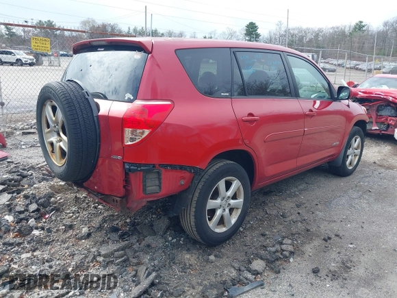 2007 Toyota RAV4 Limited with VIN JTMBK31V475035653, listed as a IAAI auction lot 41837896 with 185,553 mi miles. Bid and sale history available at carsss.com. Image 4.