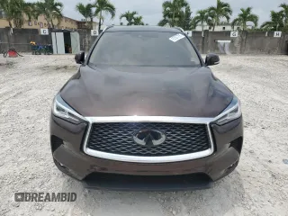 2020 Infiniti QX50 Luxe with VIN 3PCAJ5M18LF107837, listed as a Copart auction lot 62527265 with 52,928 mi miles and Clean title. Bid and sale history available at DreamBid. Image 5.