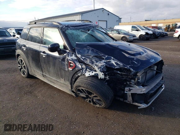 2022 MINI Countryman John Cooper Works with VIN WMZ33BS08N3N53188, listed as a Copart auction lot 84471314 with 0 mi miles and Salvage Title. Bid and sale history available at carsss.com. Image 4.