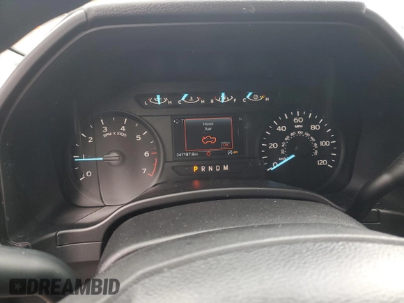 2018 Ford F-150 XL with VIN 1FTEW1EP3JKE71890, listed as a Copart auction lot 50772115 with 47,197 mi miles and Salvage Title. Bid and sale history available at carsss.com. Image 9.
