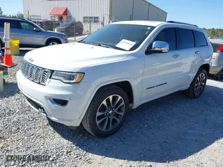 2017 Jeep Grand Cherokee Overland with VIN 1C4RJECG2HC762007, listed as a IAAI auction lot 41845048 with 80,285 mi miles. Bid and sale history available at carsss.com. Image 17.