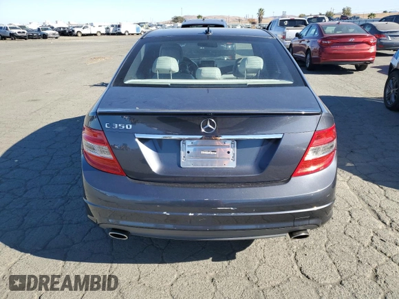 2011 Mercedes-Benz C 350 Sport with VIN WDDGF5GB3BR175803, listed as a Copart auction lot 79757684 with 80,961 mi miles and Salvage title. Bid and sale history available at DreamBid. Image 6.