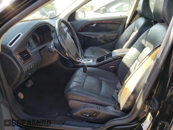 2007 Volvo S80 I6 with VIN YV1AS982871027227, listed as a Copart auction lot 77363434 with 119,253 mi miles and Salvage Title. Bid and sale history available at carsss.com. Image 7.