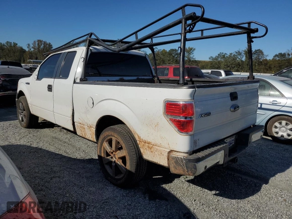2014 Ford F-150 XL with VIN 1FTFX1CT8EKE73240, listed as a Copart auction lot 75546294 with 151,995 mi miles and Salvage Title. Bid and sale history available at carsss.com. Image 2.