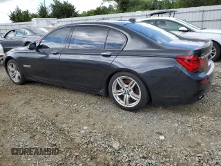 2013 BMW 7 Series 750Li xDrive с VIN WBAYF8C55DD140581, выставлен на аукционе Copart как лот 62969305 с пробегом 119 087 миль миль и Чистый • Clean title. История ставок и продаж доступна на DreamBid. Изображение 2.