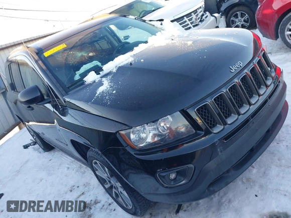 2016 Jeep Compass Sport z VIN 1C4NJCBA2GD738072, wystawiony jako IAAI lot #41328331 z przebiegiem 105 402 mil mil oraz . Historia ofert i sprzedaży dostępna na DreamBid. Obrazek 1.