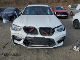 2021 BMW X3 M with VIN 5YMTS0C04M9F31197, listed as a Copart auction lot 88152975 with 0 mi miles and Salvage Title. Bid and sale history available at carsss.com. Image 5.