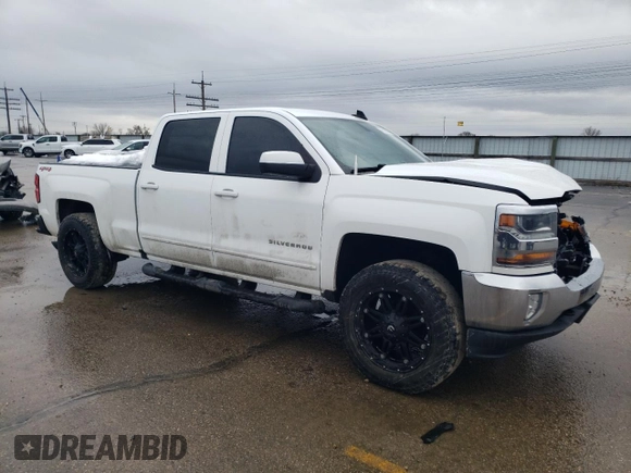 2016 Chevrolet Silverado 1500 LT with VIN 1GCUKREC7GF168602, listed as a Copart auction lot 45190595 with 77,724 mi miles and Salvage Title. Bid and sale history available at DreamBid. Image 4.