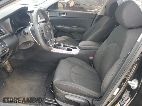 2018 Kia Optima LX with VIN 5XXGT4L39JG179934, listed as a Copart auction lot 47124485 with 135,623 mi miles and Salvage Title. Bid and sale history available at carsss.com. Image 7.