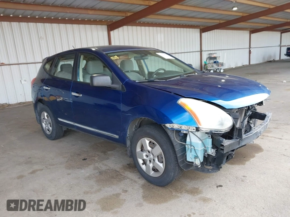 2011 Nissan Rogue SV with VIN JN8AS5MT2BW185897, listed as a IAAI auction lot 42054815 with 121,174 mi miles. Bid and sale history available at carsss.com. Image 1.