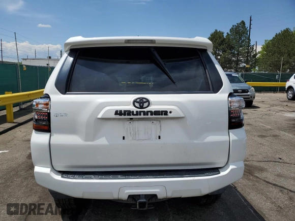 2019 Toyota 4Runner SR5 with VIN JTEBU5JR2K5644916, listed as a Copart auction lot 56543315 with 92,218 mi miles and Salvage title. Bid and sale history available at DreamBid. Image 6.