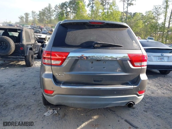 2012 Jeep Grand Cherokee Limited with VIN 1C4RJFBG7CC183921, listed as a IAAI auction lot 42069646 with 139,918 mi miles. Bid and sale history available at carsss.com. Image 16.