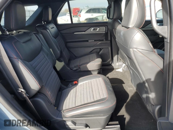 2025 Ford Explorer ST-Line with VIN 1FMUK8KH3SGA67520, listed as a Copart auction lot 45019675 with 3,857 mi miles and Salvage Title. Bid and sale history available at carsss.com. Image 12.